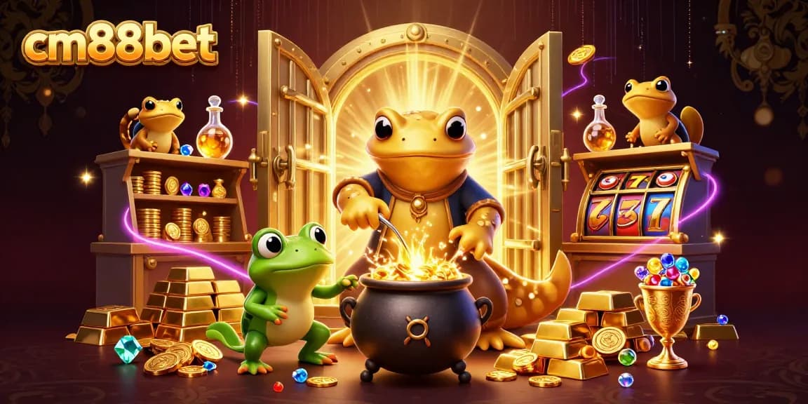 Engage with cm88bet's magical gaming experience through golden treasures and casino adventures.