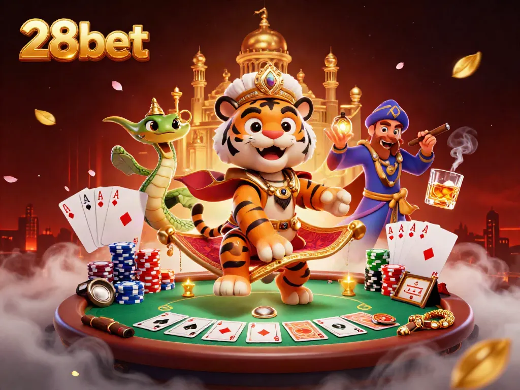 Experience the thrill of 28bet with an Arabian Nights-themed casino adventure.