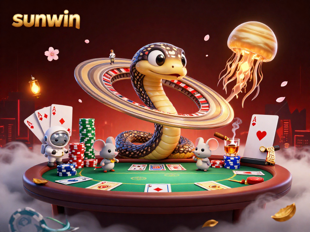 Experience thrilling cosmic casino action with sunwin's unique roulette scene.