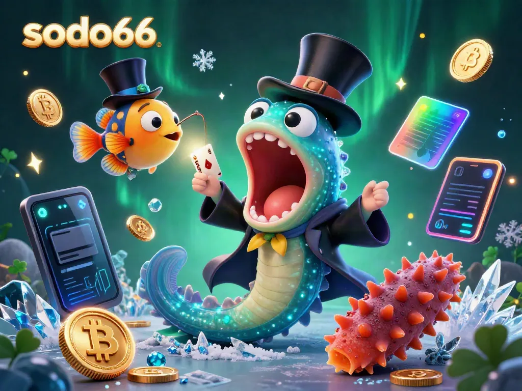 Experience SODO66's vibrant casino world with unique characters and dynamic gaming elements.