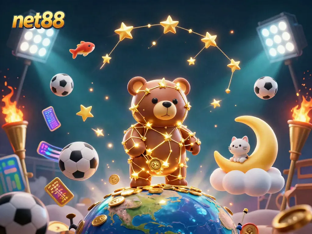 Experience thrilling sports betting with net88, featuring dynamic characters and engaging game elements.