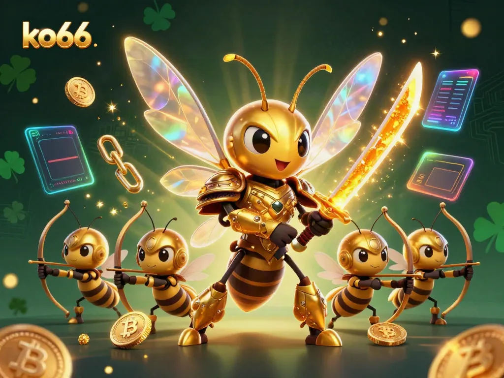 Experience thrilling action at ko66 casino with unique characters and vibrant elements in an immersive scene.