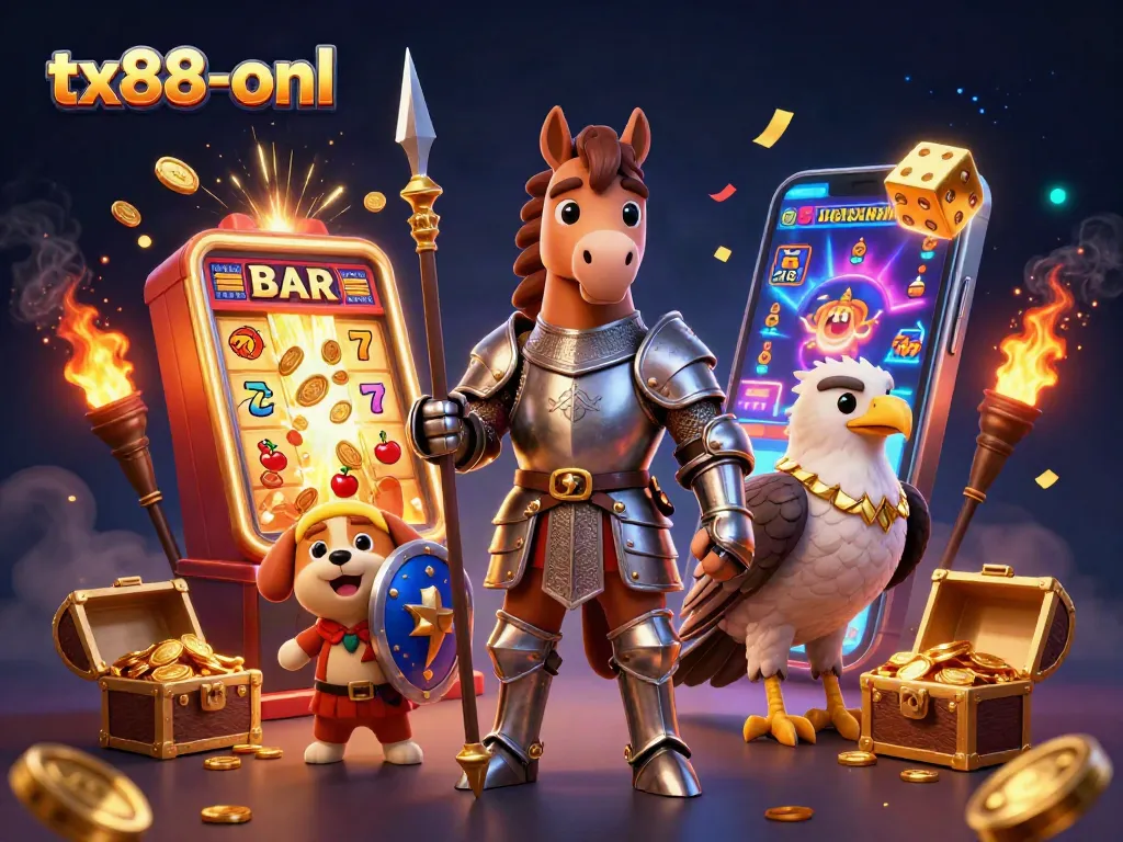Celebrate big wins at tx88-onl with an immersive casino adventure featuring knights and jackpots!